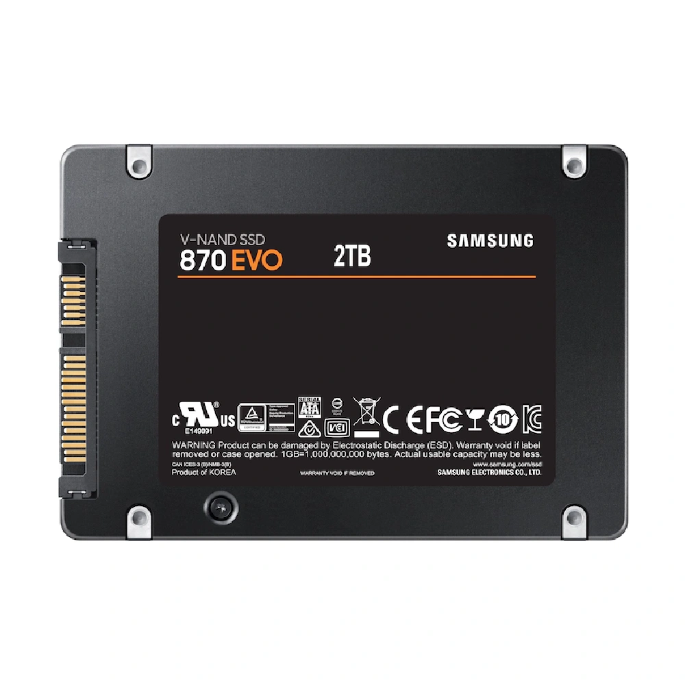 Samsung Internal SSD 2TB SATA (870 EVO) view 4